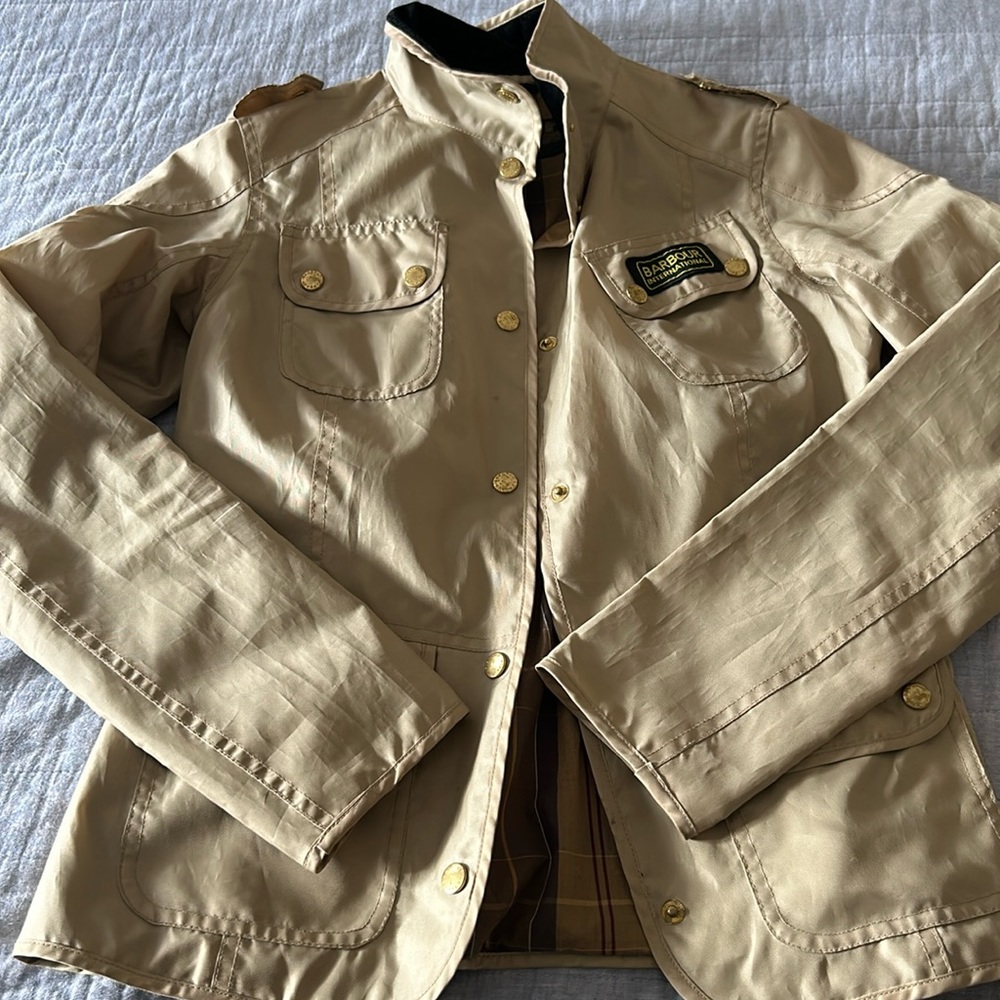 Gorgeous Barbour International Jacket, Size US 6